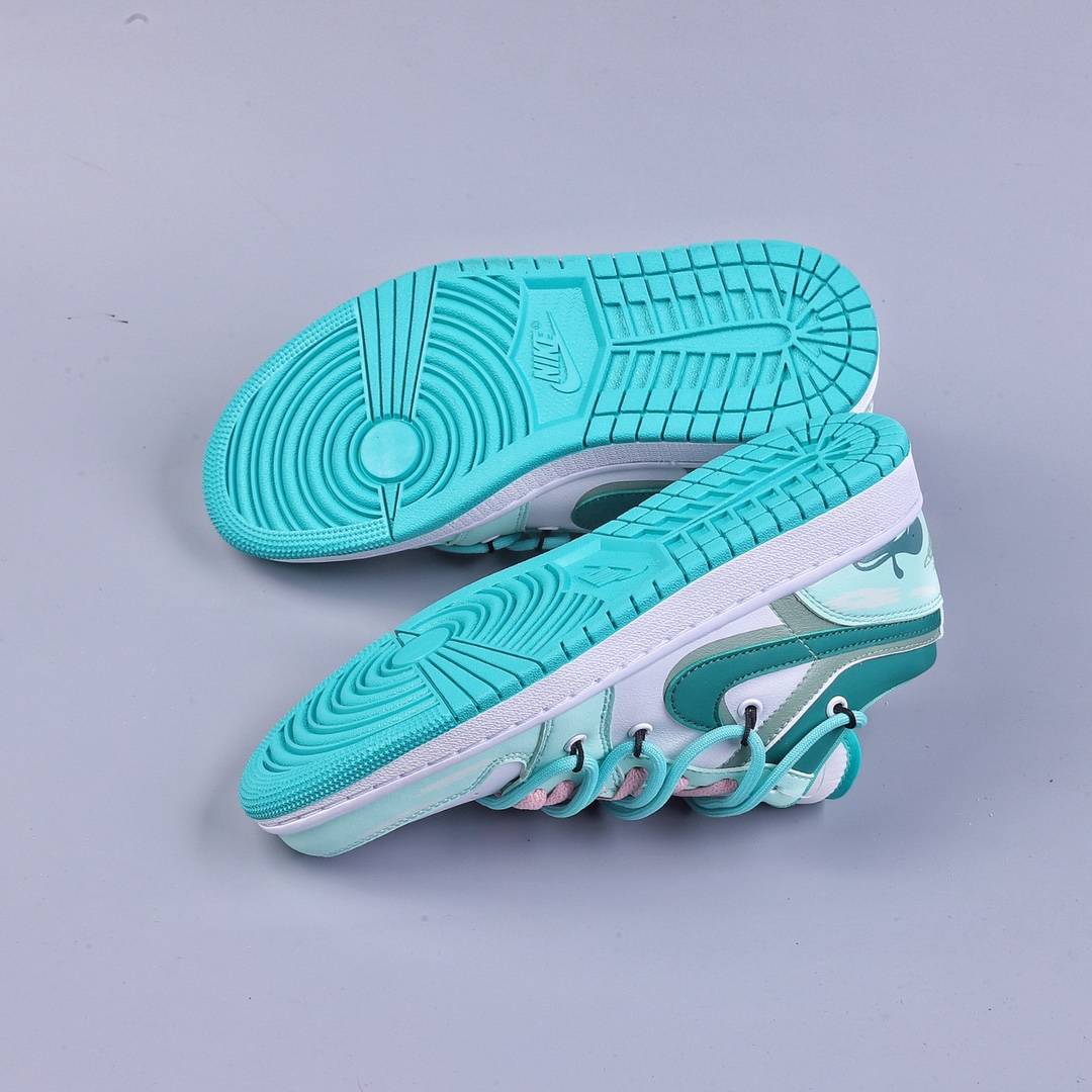 220 Air Jordan AJ1 Low 白绿城堡限定 DC0774-132