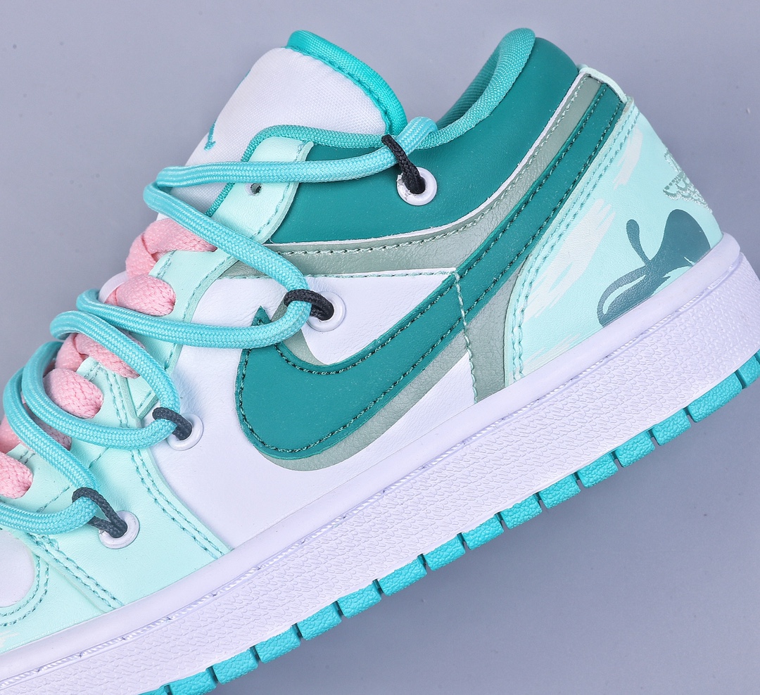 220 Air Jordan AJ1 Low 白绿城堡限定 DC0774-132