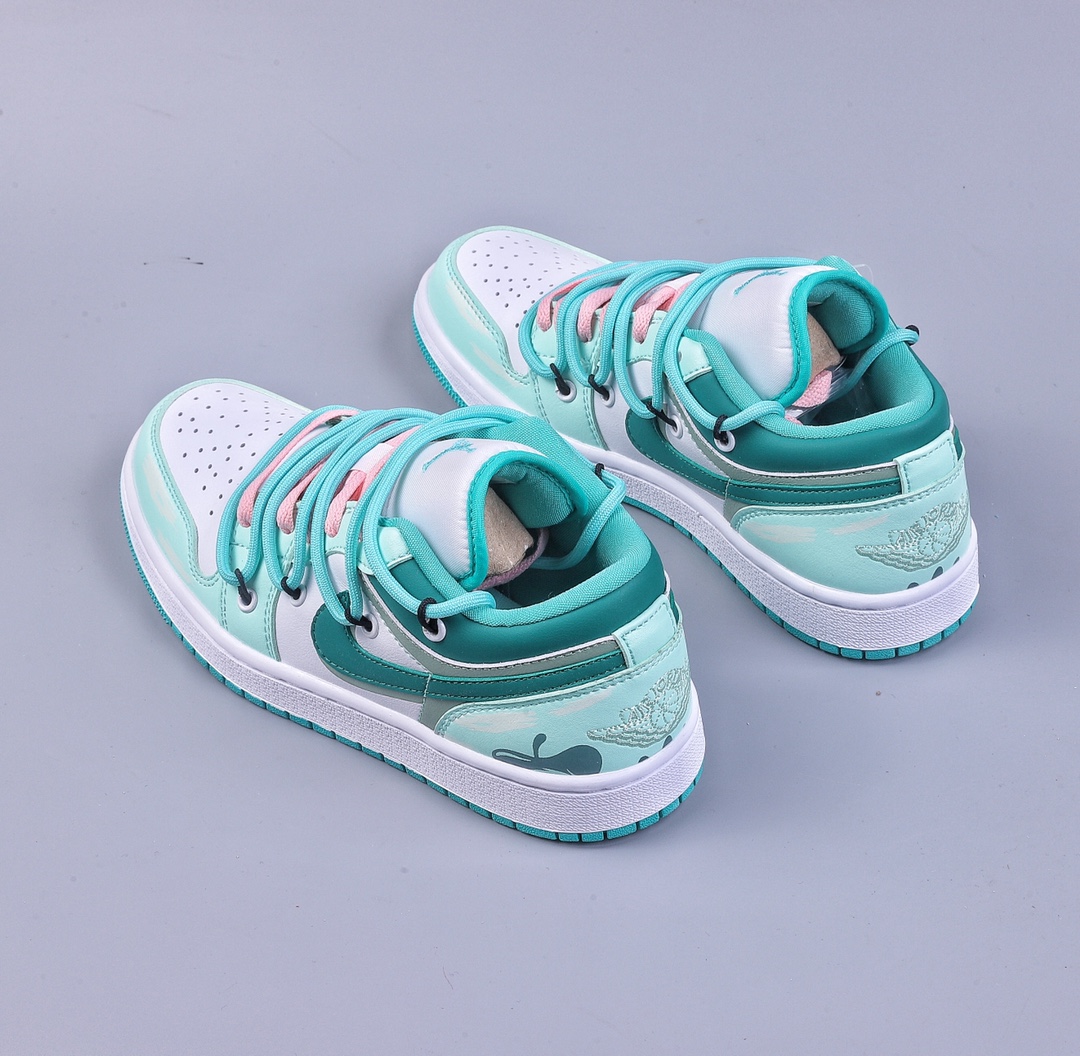 220 Air Jordan AJ1 Low 白绿城堡限定 DC0774-132