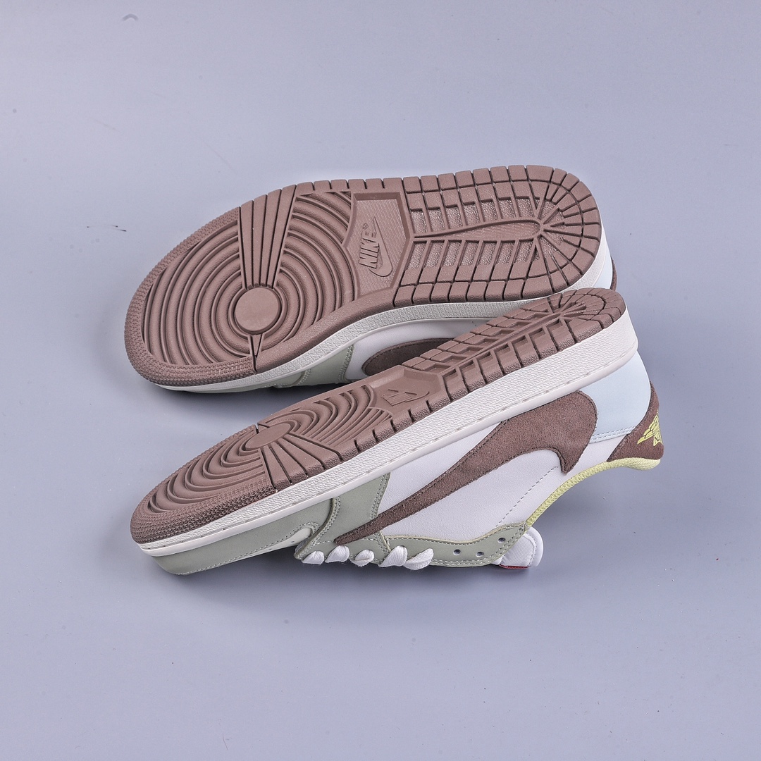 220 Travis Scott x Fragment x Air Jordan 1 Low TS联名倒勾低帮板鞋 DM7866-603