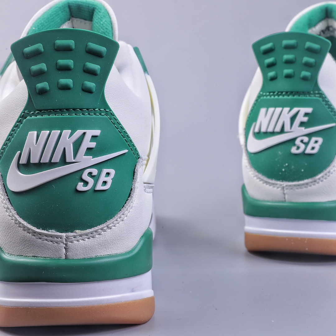 Nike SB x Air Jordan 4 ”Pine Green” AJ4 Joe 4 joint white green DR5415-103