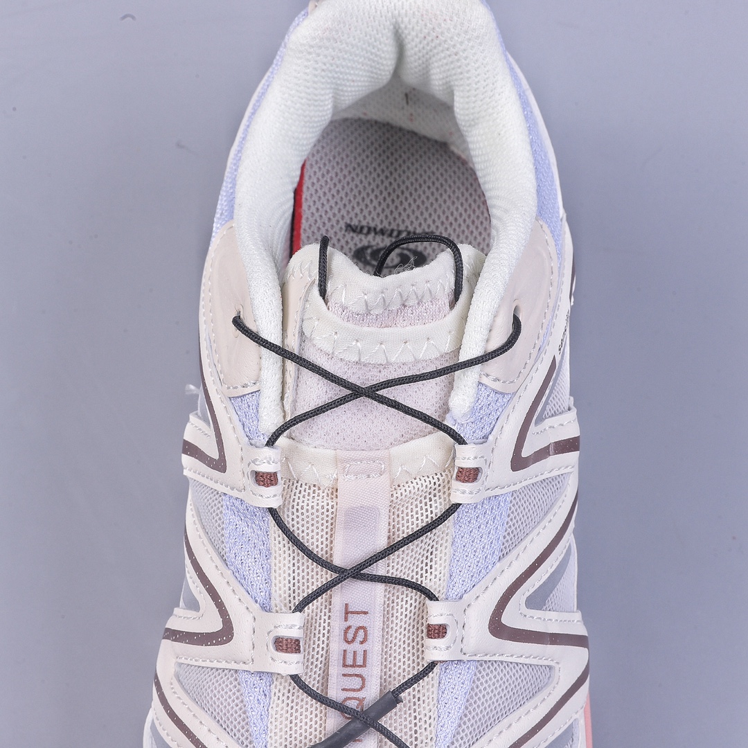 Green X French outdoor brand-Salomon XT-Quest ADV ”Milky White”