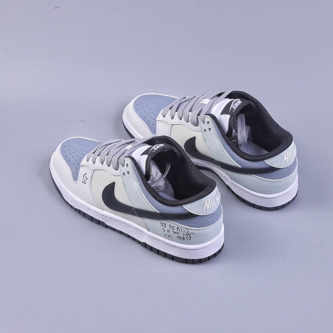 300 Nike Dunk Low “灰白黑电玩”官网定制 DD3696-255