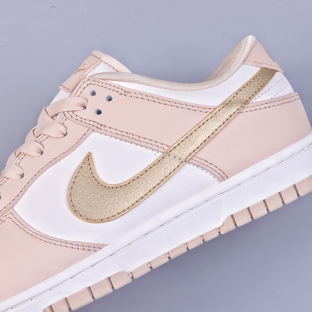 280 A版NK Dunk Low ”Gold Swoosh” 奶茶金钩 DX5930-001