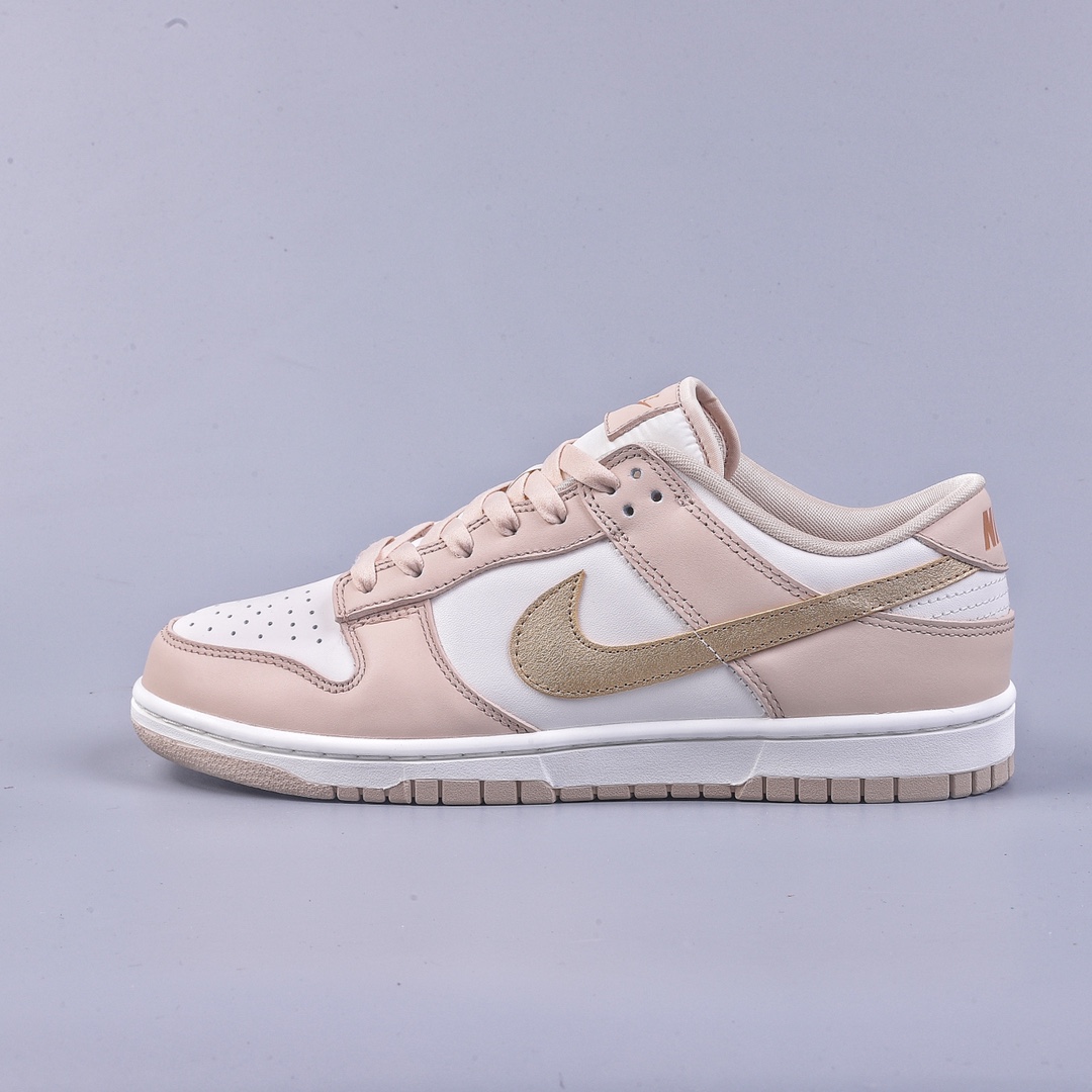 280 A版NK Dunk Low ”Gold Swoosh” 奶茶金钩 DX5930-001