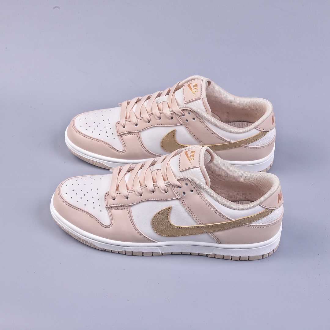 280 A版NK Dunk Low ”Gold Swoosh” 奶茶金钩 DX5930-001