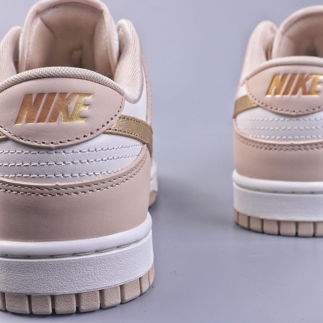 280 A版NK Dunk Low ”Gold Swoosh” 奶茶金钩 DX5930-001