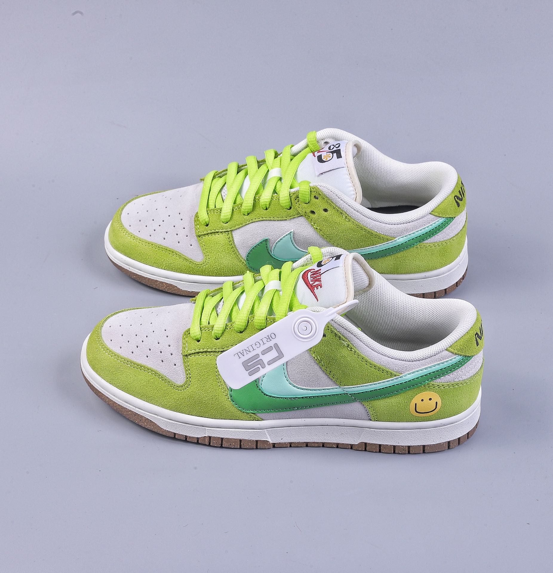 220 CS版Nk SB Dunk Low ”85” 青苹果 笑脸 SB低帮运动休闲板鞋 DO9457-122