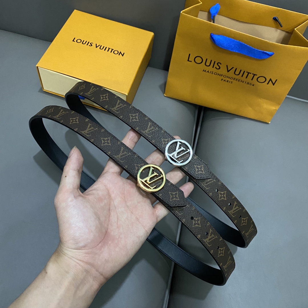 Louis Vuitton Belts Women Calfskin Cowhide