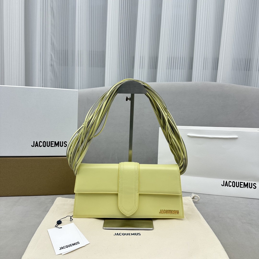 Jacquemus Crossbody & Shoulder Bags Yellow Summer Collection