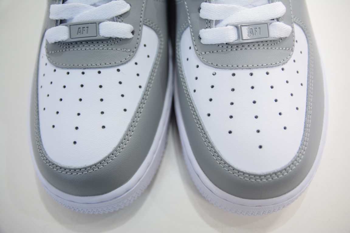 Nike Air Force 1 Low white and gray Air Force 1 low-top versatile casual sports sneakers FD9763-101