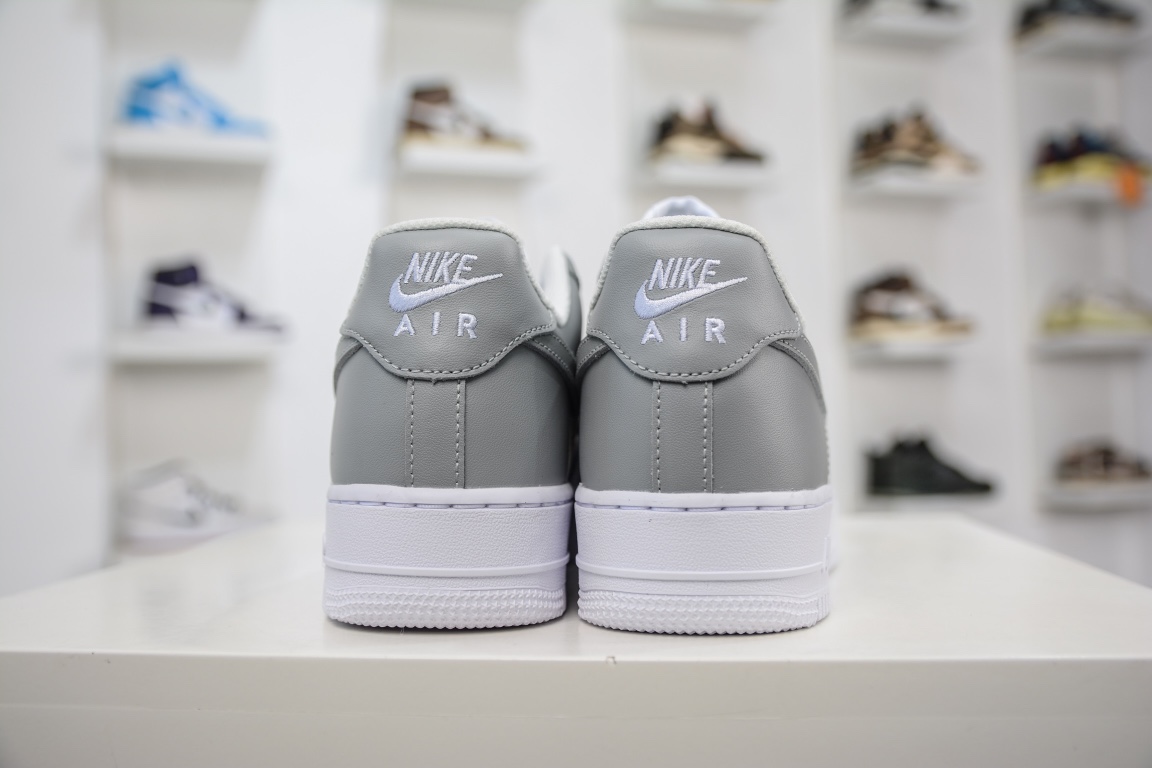 Nike Air Force 1 Low white and gray Air Force 1 low-top versatile casual sports sneakers FD9763-101