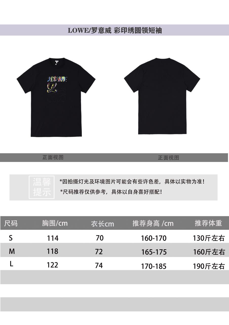 Loewe Clothing T-Shirt Short Sleeve