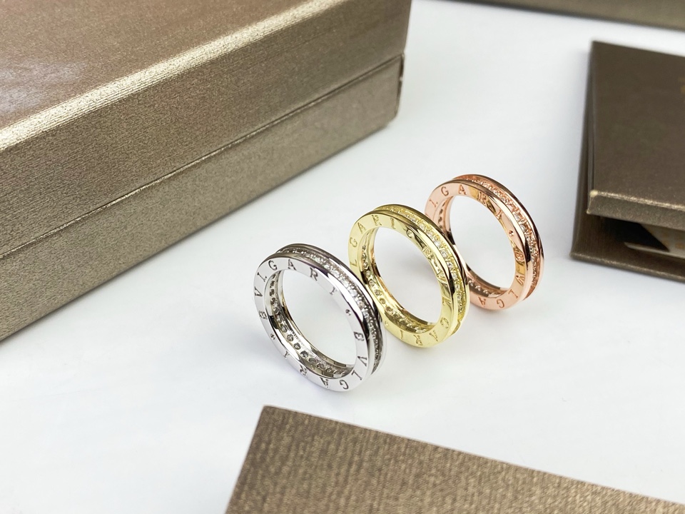 BVLGARI B.ZERO1 Classic Single Diamond Ring Details in 18k Gold Quality – Imported High Carbon Drilling Technology - 图片 5