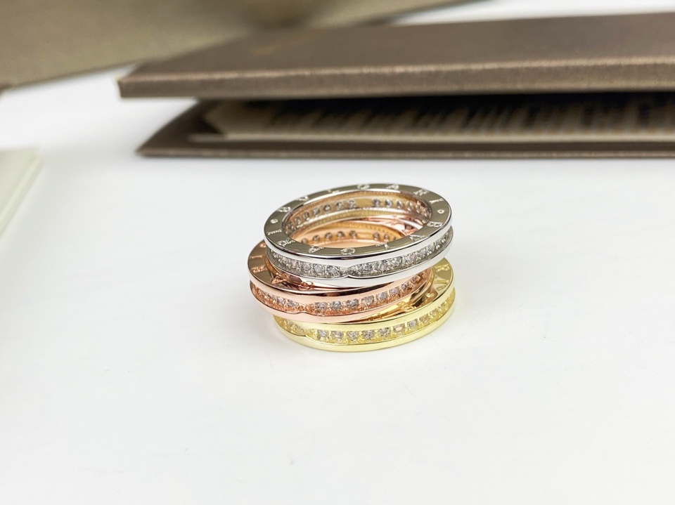 BVLGARI B.ZERO1 Classic Single Diamond Ring Details in 18k Gold Quality – Imported High Carbon Drilling Technology - 图片 3