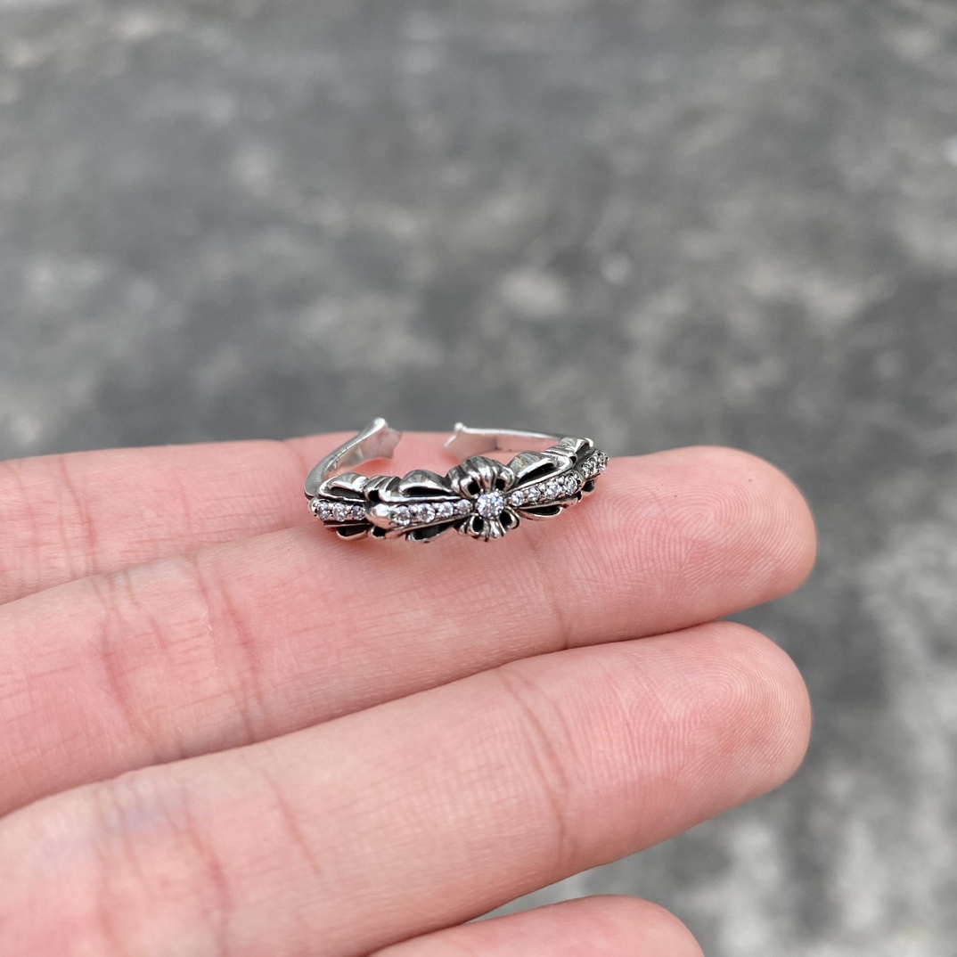 Rings, 925 silver with diamond customization