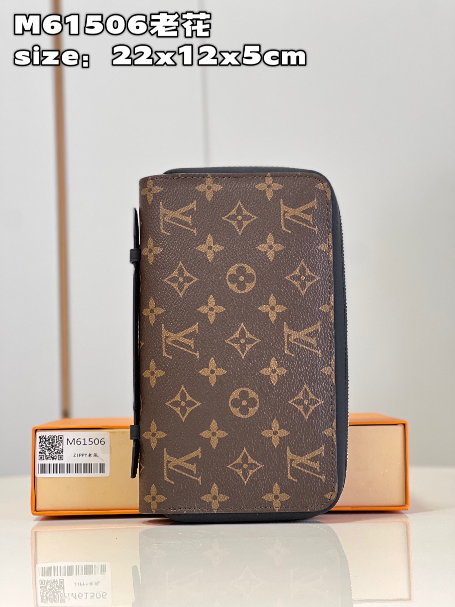 NO:399874,【Exclusive real photo M61506 old flower】Made of the new iconic Monogram Eclipse canvas, this tough and extremely practical Zippy large wallet with a capacity that is comparable to a small bag. It is equipped with a dedicated smartphone pocket, and can also accommodate keys, passports, credit cards and cash. Easily store personal essentials, ideal travel companion. Size22x12x5cm (length x height x width) NS.420, LV [original leather], louis vuitton19860909【独家实拍 M61506老花】由全新标志性 Monogram Eclipse 帆布裁制而成,此款风格硬朗、极为实用的 Zippy 大号钱夹在容量上足可与小包袋相媲美.配有智能手机专用口袋,另可容纳钥匙、护照、信用卡与现金.轻松收纳个人必需用品,理想的旅行伴侣.size22x12x5cm (长度 x 高 x 宽) NS.420,LV【原厂皮】,louis vuitton,Bag
