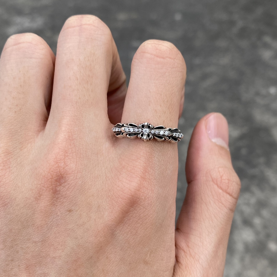 Rings, 925 silver with diamond customization