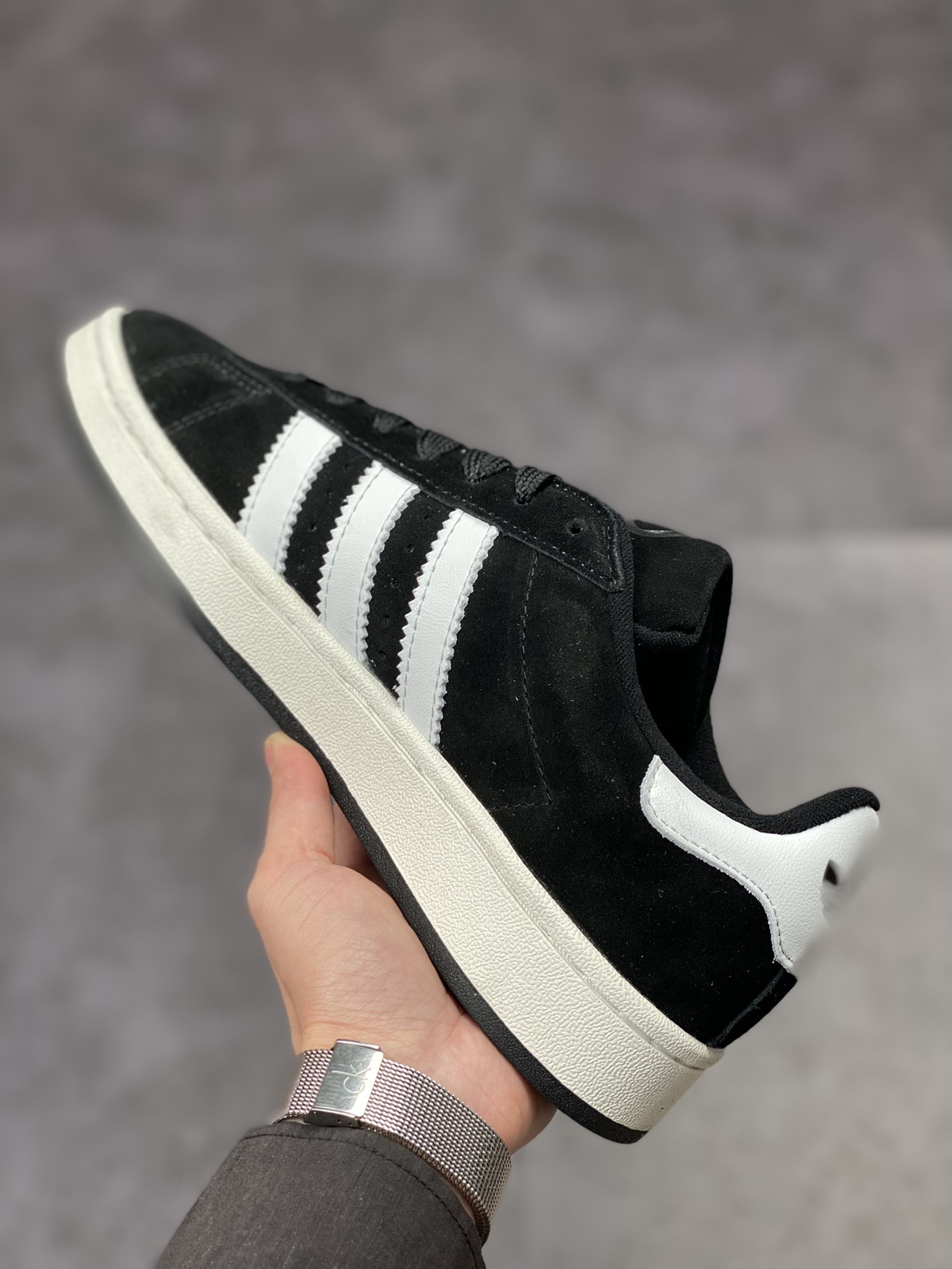 Adidas Campus 00s black and white retro trendy casual bread shoes GY9475