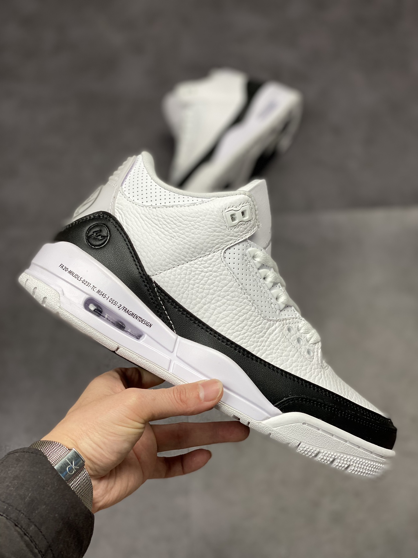 260 Fragment Design x Air Jordan AJ3 藤原浩闪电联名 DA3595-100