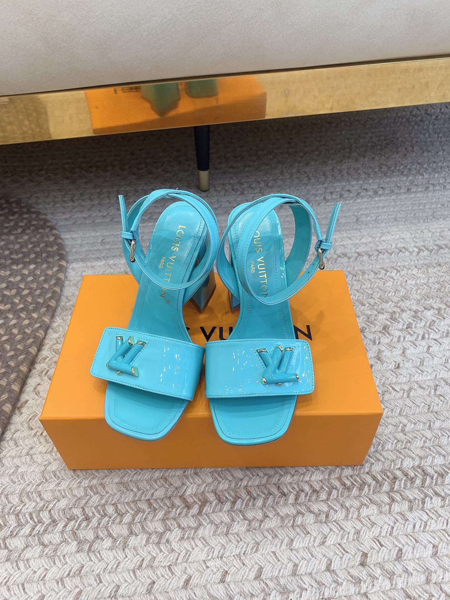 NO:679760,Blue 9.5cm, high heels sandals, sandals, high heels19860909蓝色9.5cm,高跟鞋凉鞋,sandals,high heels,Women's Shoes
