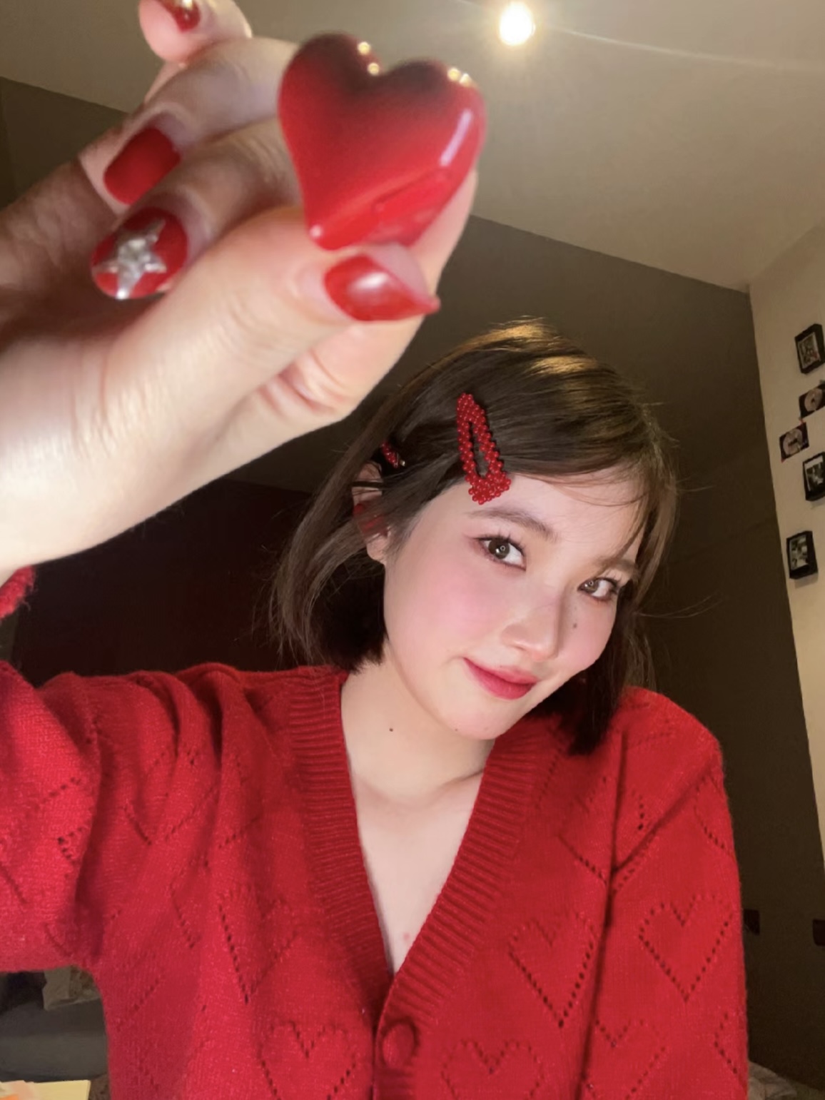 明星网红佩戴效果 Osyairo HeartBuds❤️爱心蓝牙耳机