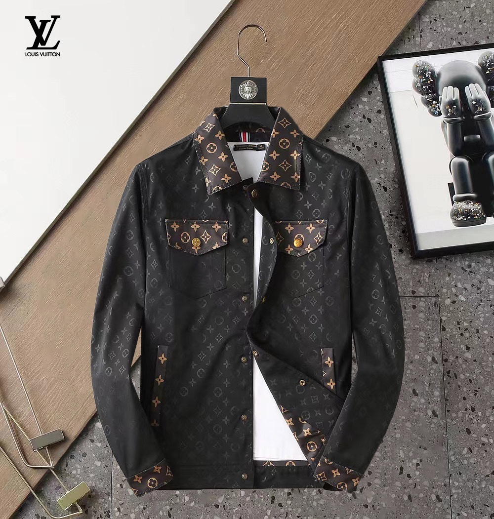 Louis Vuitton Kleding Jas &Jassen Polyester Herfstcollectie Fashion