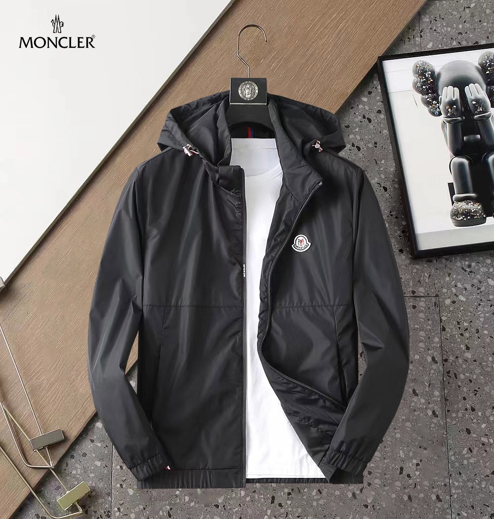 Moncler Kleding Jas &Jassen Polyester Herfstcollectie Fashion