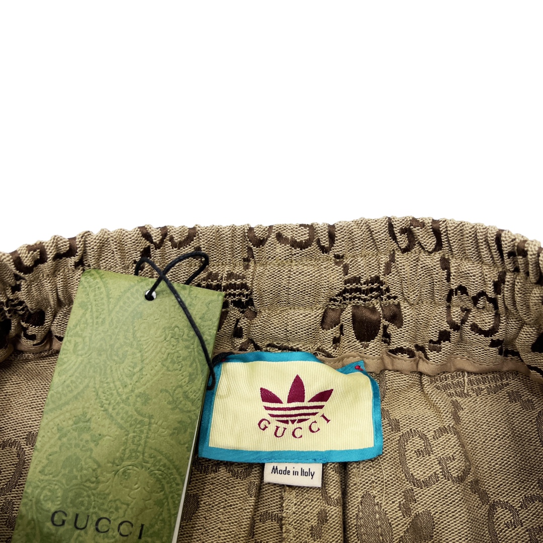 220 Gucci 三叶草 联名限量系列提花针织短裤