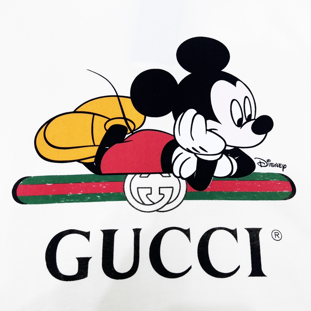 160 Gucci & Disney 20ss 鼠年限定米老鼠印花短袖