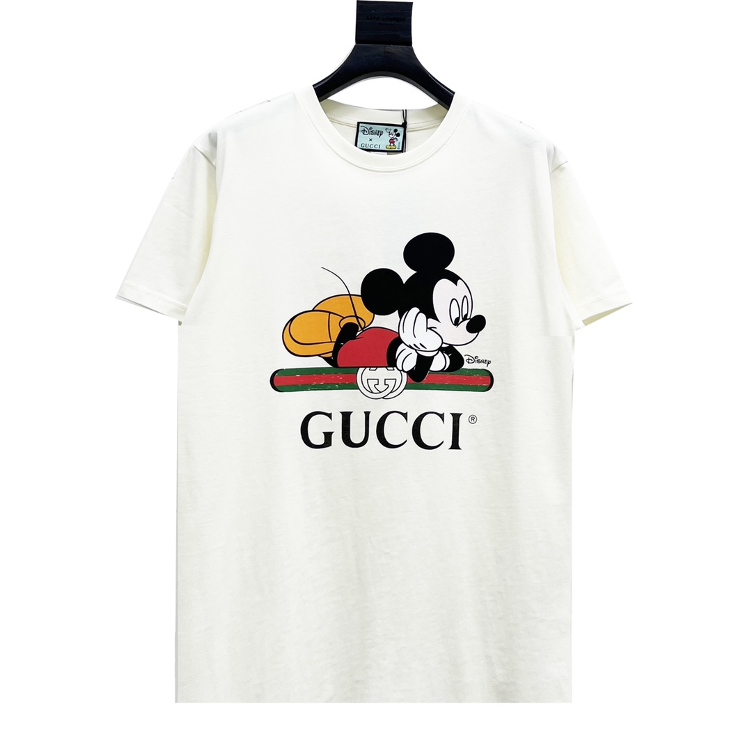 160 Gucci & Disney 20ss 鼠年限定米老鼠印花短袖