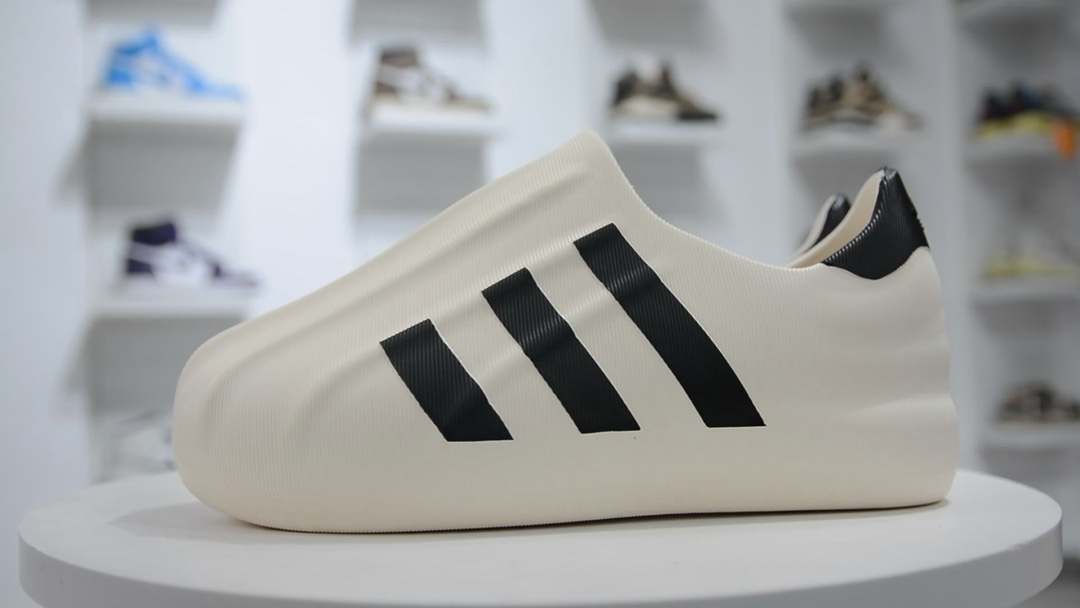 [Adidas Originals Series]AD adiFOM Superstar "Cloud WhiteBlack" Shell front p