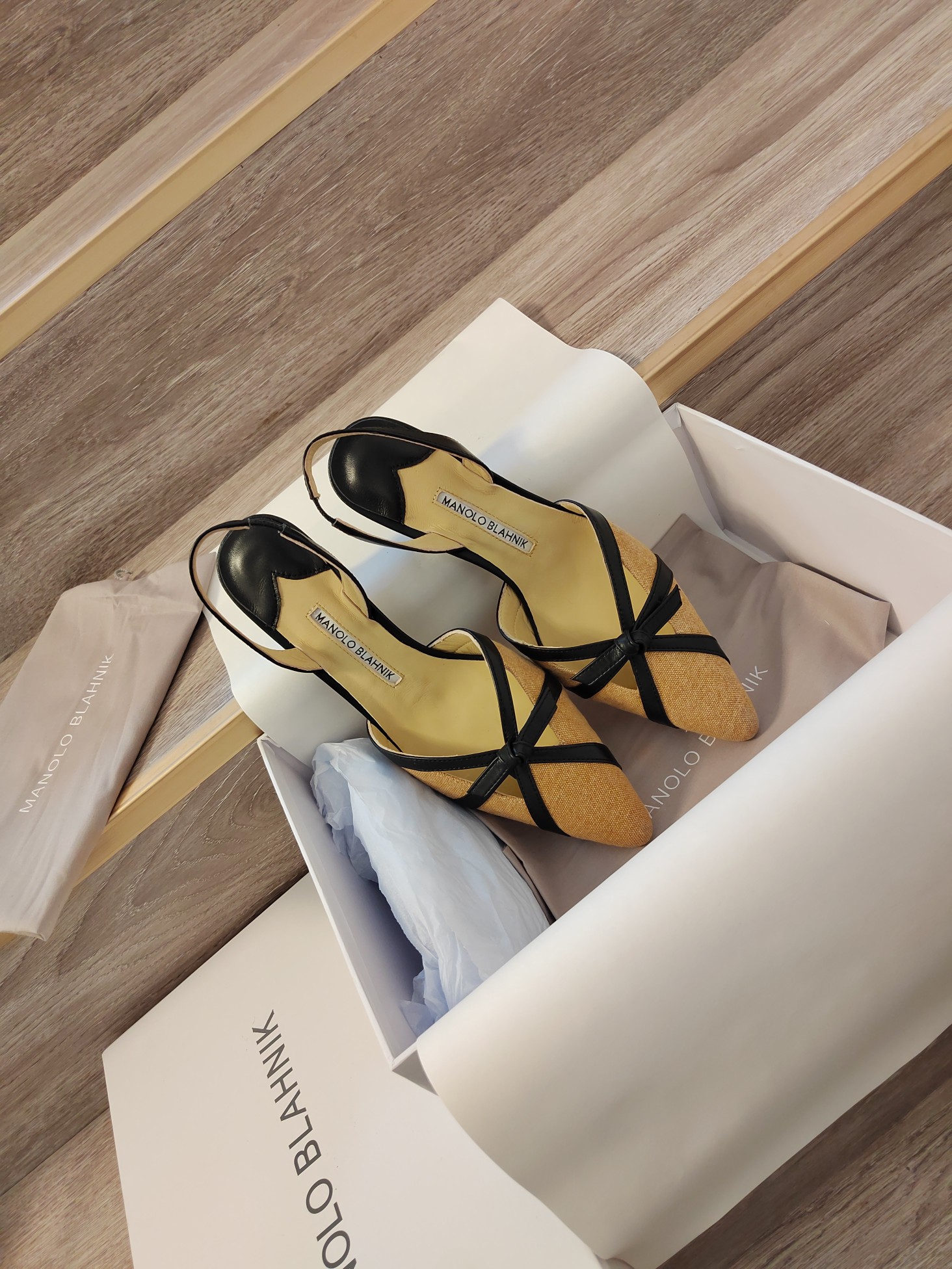 Manol Blahnik Spring/Summer Bumuler Shores: Original, High-density Tarpaulin, Italian Craftsmanship - 图片 6