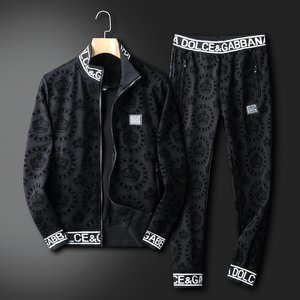 Dolce & Gabbana Clothing Cardigans Cotton Polyester Spring Collection Sweatpants