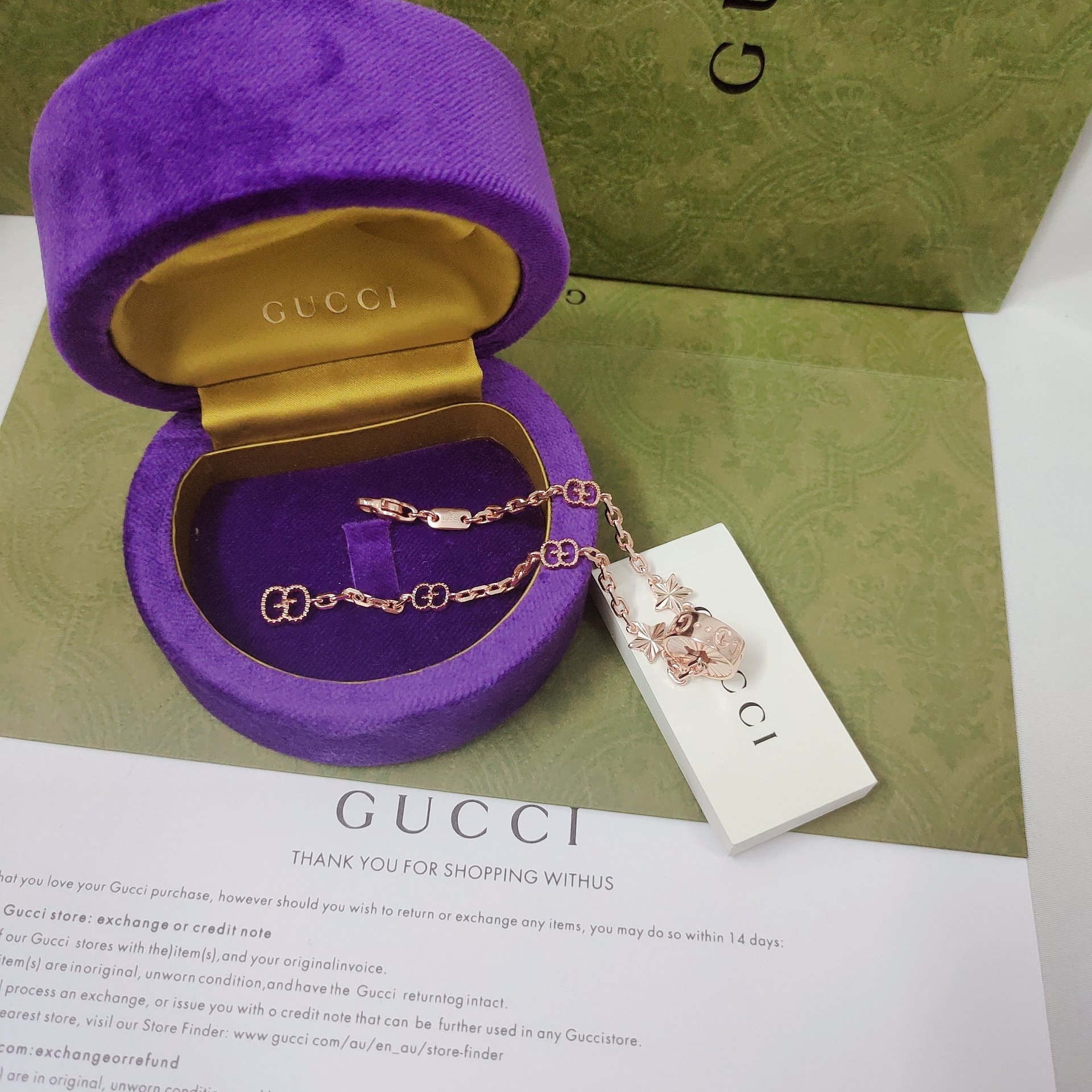 Gucci Haute Couture Haute Couture Fine Jewelry Necklace Bracelet Ring 4