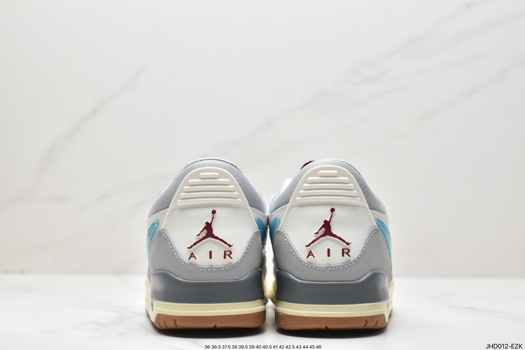 Air Jordan Legacy 312 white gray blue This model adopts gray white and blue color FB1875-141