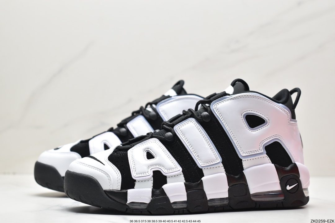 270 Nike Air More Uptempo皮蓬全掌气垫篮球鞋 DV0819-001