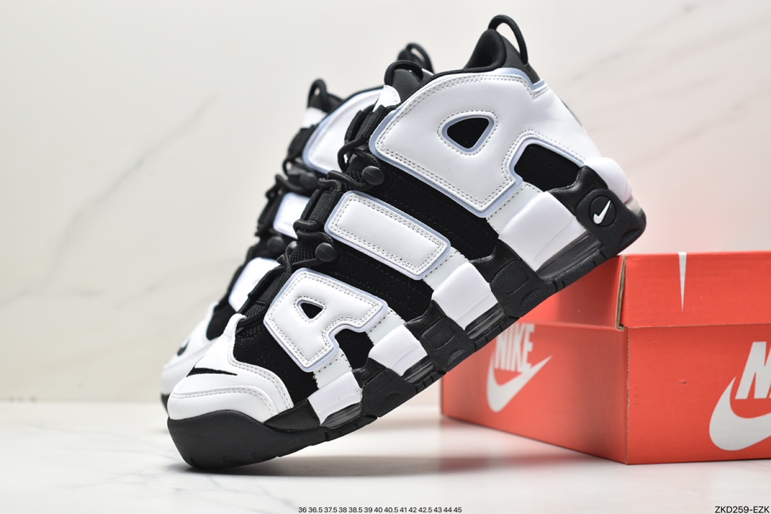270 Nike Air More Uptempo皮蓬全掌气垫篮球鞋 DV0819-001