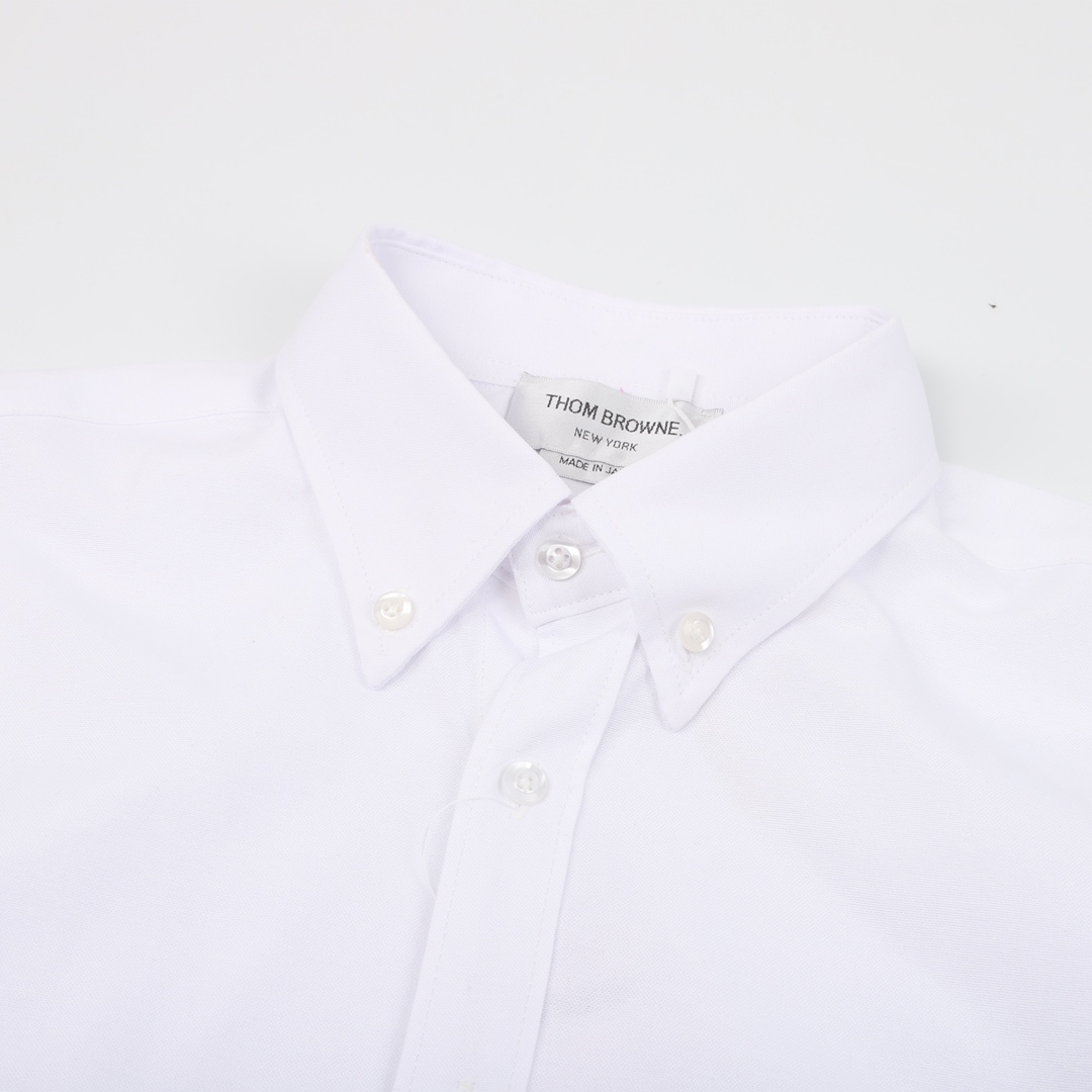 200 Thom Browne/汤姆布朗 袖口织带长袖衬衫