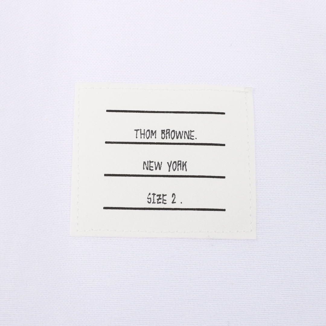 200 Thom Browne/汤姆布朗 袖口织带长袖衬衫