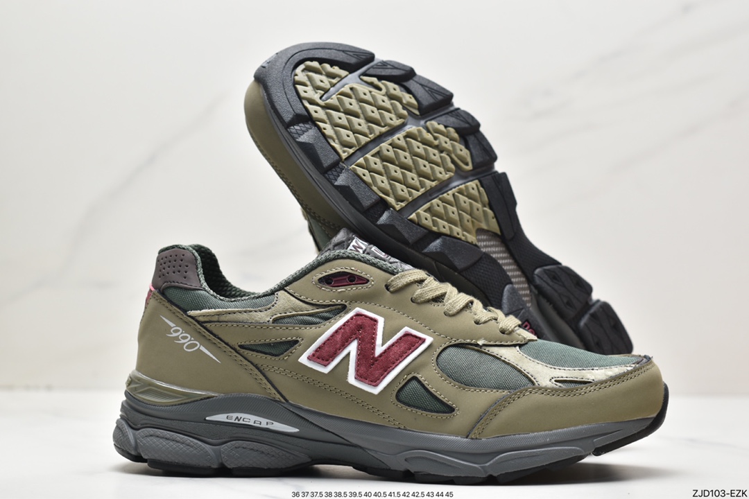 New Balance NB990 series high-end American retro casual running shoes M990GP3