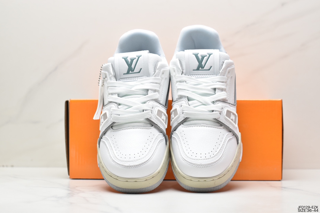 Brand new LV Louis Vuitton Trainer Sneaker Low casual sports culture versatile basketball sneakers