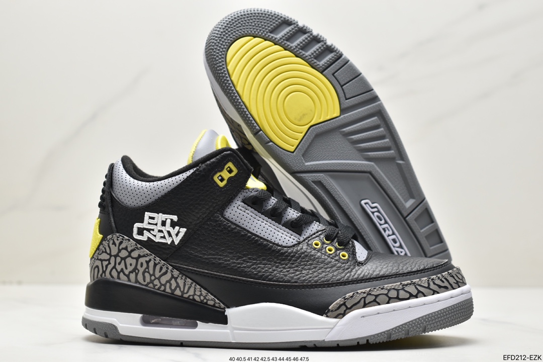 400 Fragment Design x Air Jordan 3 AJ3 乔3 藤原浩联名 CK9646-136