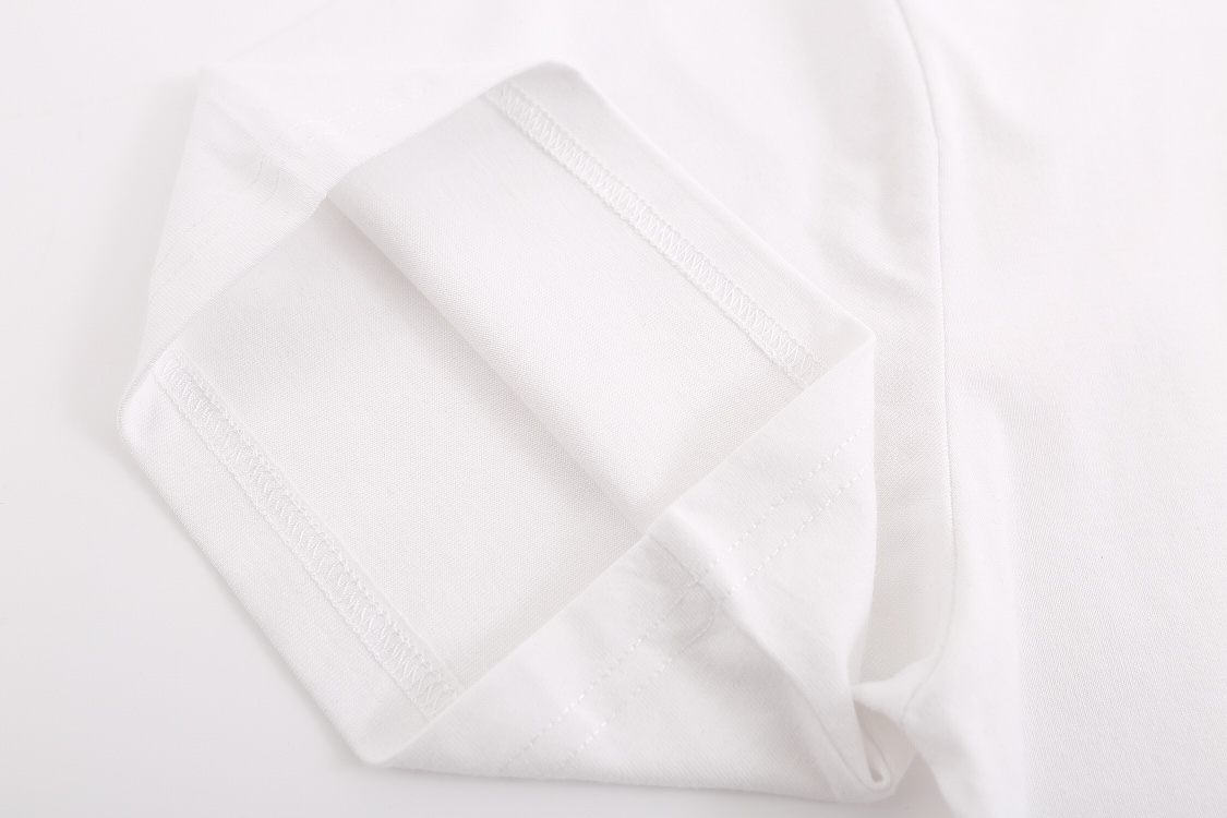“DREW HOUSE White Short Sleeve T-Shirt in Pure Cotton Fabric – Style ncp D028#” - 图片 5