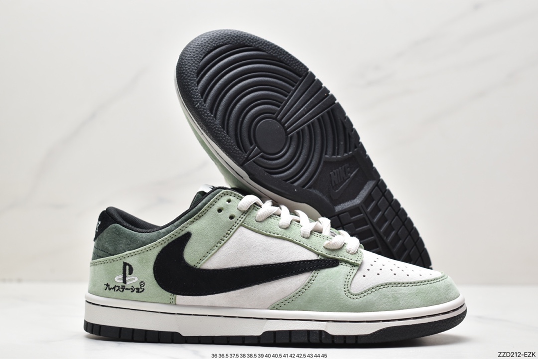 250 Sony PlayStation 5 x Travis Scott x SB Dunk Low PS5 米黄 CU1726-666