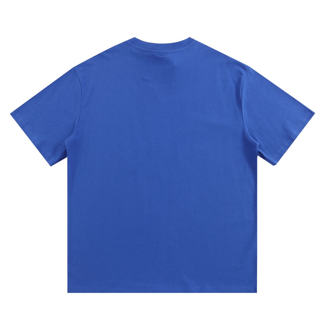“Drew House Laughter Blue Cotton T-Shirt in Sizes S-XL, Code NCP D035#” - 图片 8