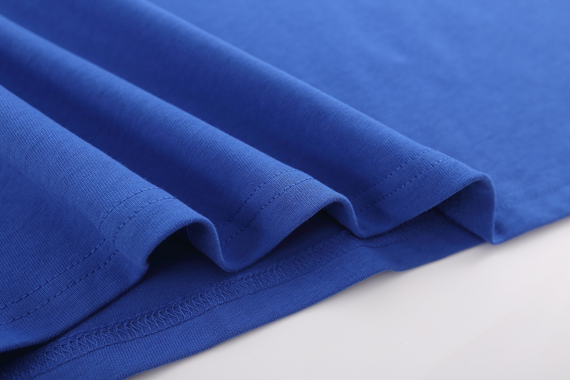 “Drew House Laughter Blue Cotton T-Shirt in Sizes S-XL, Code NCP D035#” - 图片 6