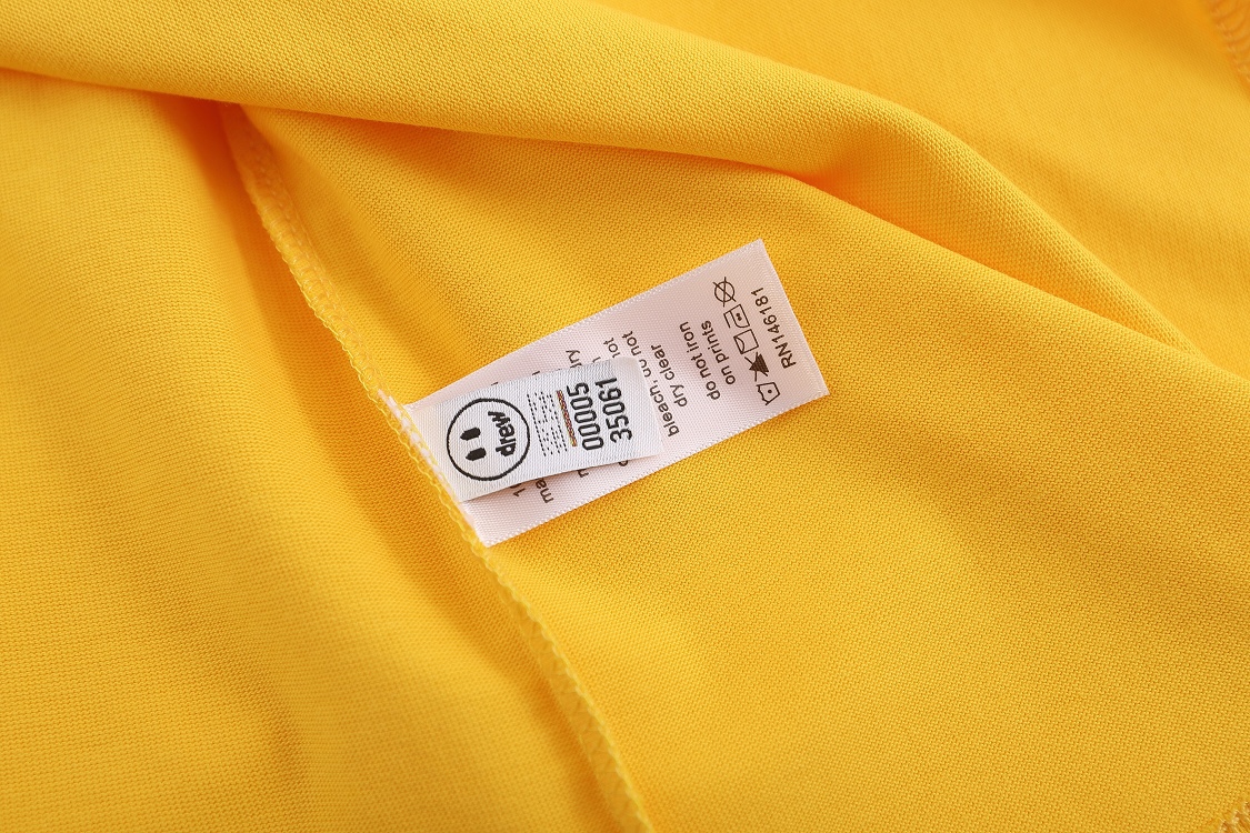 “DREW HOUSE Smiles Sun Shorts in Yellow, Sizes S to XL – Product Details” - 图片 9