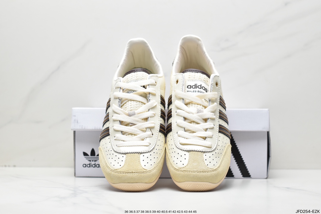 Wales Bonner x Adidas WB Japan Low”Cream White Dark Brown”WB Japan Series GY5748