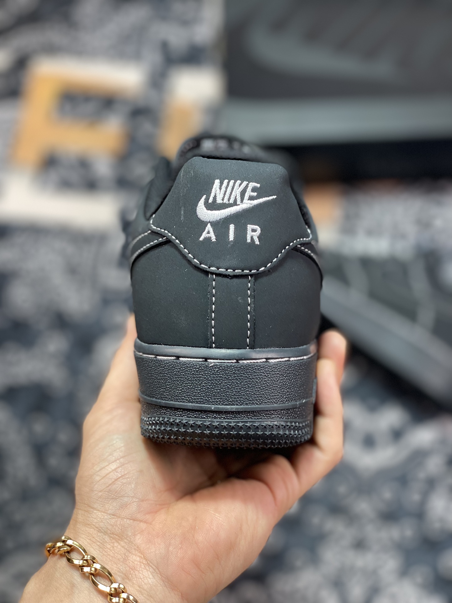 Nike Air Force 1’07 Low”Black/Phantom”空军一号HW2636-079